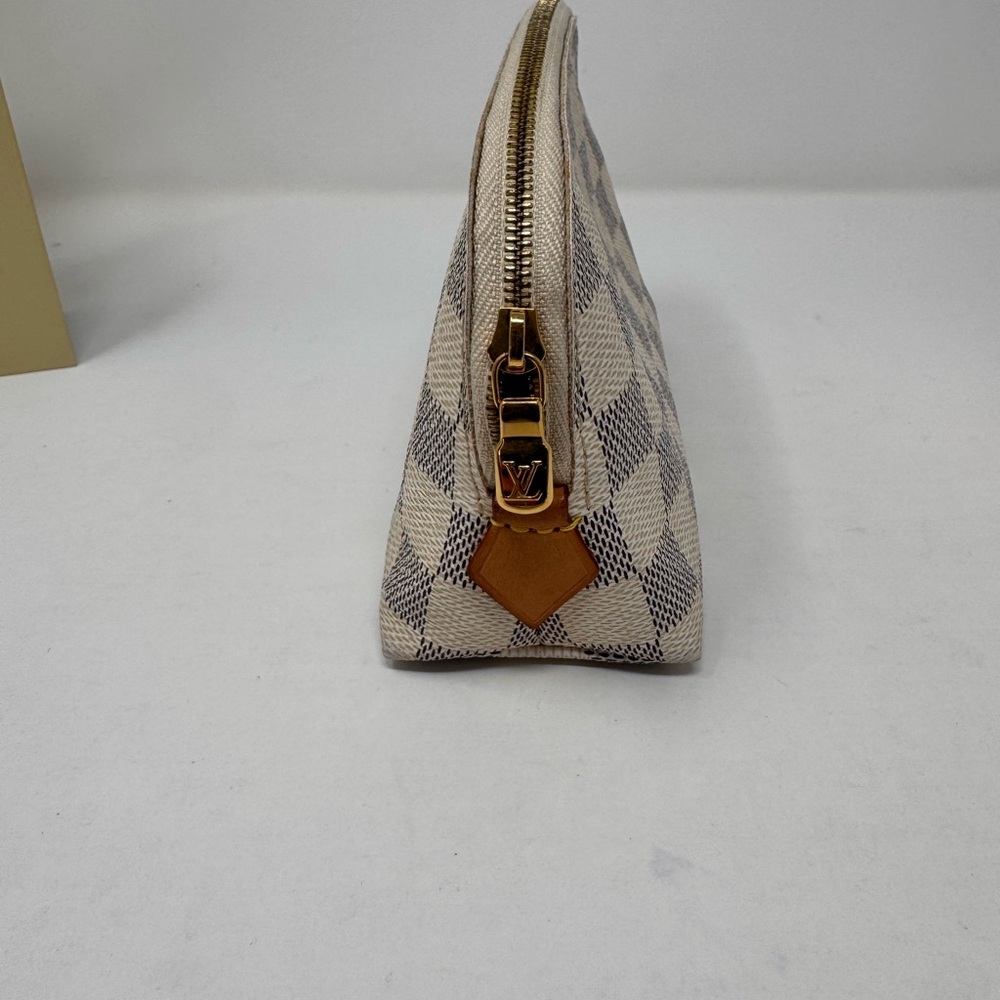 💯Authentic Preloved LOUIS VUITTON Damier Azur Cosmetic PM bag - Picture 5 of 7